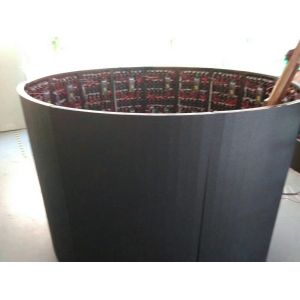 PH8 PH10 Curved LED Display Fast Implement Friendly Hardware Interfaces