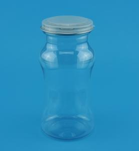 China 590Ml PET Plastic Jars Food Grade Material Customized Lid Color 40℃ Resistance factory