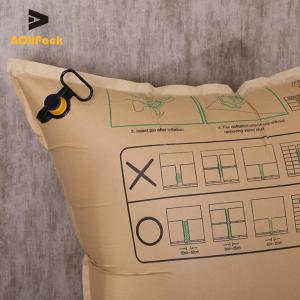 China Batch Transport Container Brown Inflatable Dunnage Bag factory