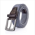 Braided Canvas Fabric Elastic Belt