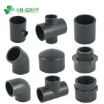 Casting DIN Standard ASTM Sch40 Sch80 Pn10 Pn16 UPVC CPVC Elbow Tee for Water