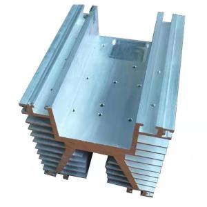 China Anodized OEM Custom CNC Machining Extruded Heat Sink Profiles factory