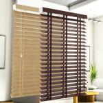CARB Customizable Cordless Fauxwood Blinds Faux Black Wood Blinds