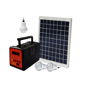 China 13Ah Solar Energy Home Systems 20W Rechargeable Lamp Charging Station factory