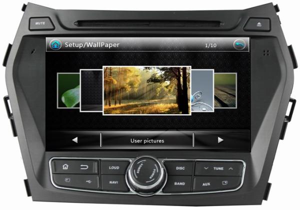 Ouchuangbo Car Stereo GPS Navi for Hyundai IX45 /Santa Fe 2013-2014 DVD