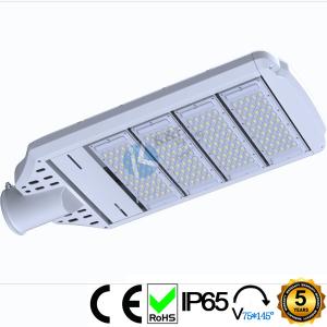 China White Shoebox Commercial Street Lights 210 Watts With Corrosion Resistant Hardware factory