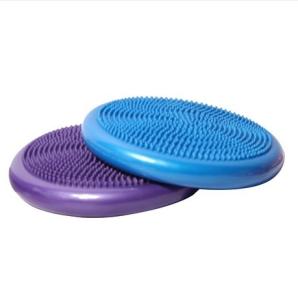 China purple yoga balance cushion factory