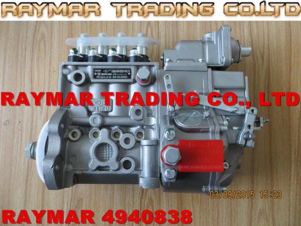 WEIFU fuel injection pump 4P122-120-1250, EBHF6PH120305 for Cummins 4BTA3.9