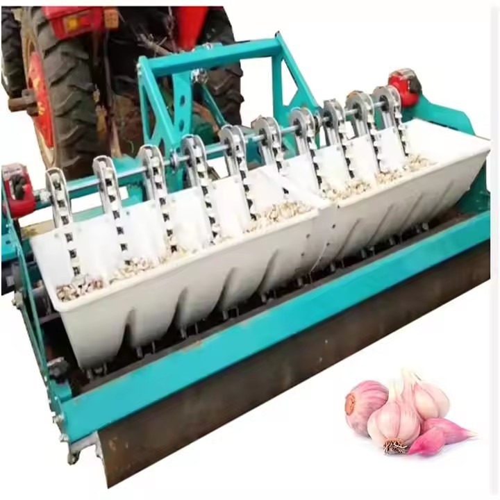 High Quality Agricultural Farm Garlic Planting Machine High Capacity Hang Garlic Seeder Garlic Planter Machine