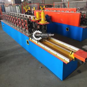 China Metal Servo Motor 35m/Min Stud And Track Roll Forming Machine factory