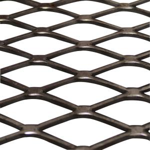China Flatten Type Aluminum Mesh Expanded Metal Sheet For Catwalk Grating factory
