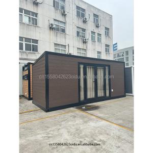 China 20-40ft Expandable Steel Container House for Canada Australia Customized Color Kitchen Bathroom Home Bedroom Application factory