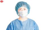 18 Inch Pp Nonwoven Round Disposable Mob Cap Hairnet Free Sample