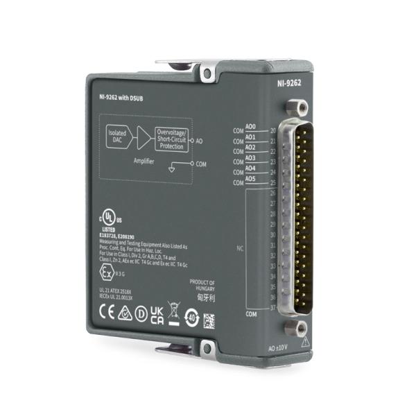 National Instruments NI-9262 C Series Voltage Output Module with 6 Channels 1 MS