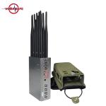 12W 10000mAh Portable Signal Jammer Blocker Nylon Case 2.5dbi For 5G 4G 3G