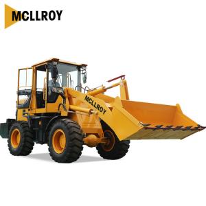 China Multifunction Mini 1.5 Ton Wheel Loader 3200mm Dumping Height factory