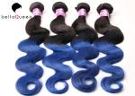 No Shedding 10-30 Inch Double Drawn Hair Extensions , Long Body Wave Human Hair