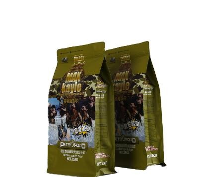 Custom printed Matte Black aluminum foil food stand up packaging bags with zipper