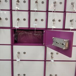 China OEM Private Bank Safe Deposit Box With Powder Coated SS Door factory