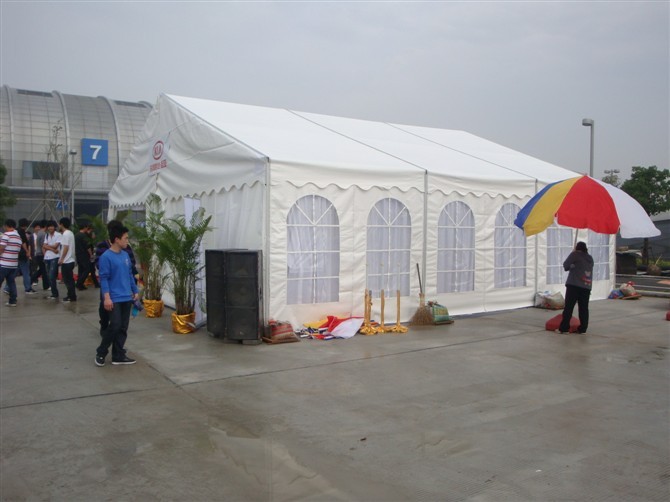 Durable Exhibition Tents Outdoor Canopy Tent Aluminum Frame 15m* 25m