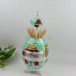 Shinny Gifts Metal Home Tableware Toothpick Holders