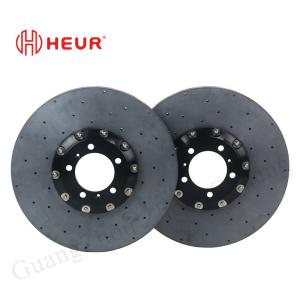 China Corrosion Resistant Carbon Ceramic Brakes Porsche Macan Taycan Panamera Refit 420mm Front Set factory