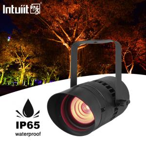China LED Wall Washer Spot Light 15W Narrow Beam 4.5 Degrees Angle Flood Lamp Hotel Garden RGBW Building Lighting factory