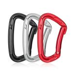 Finish OEM 22-24 KN Carabiner Hook 7075 Aluminum Carabiner Climbing Safety Snap