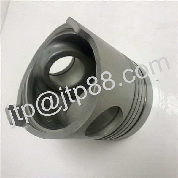 13216-1370 EM100 Diesel Engine Piston With Ring Set Dia 124mm / HINO Engine Parts