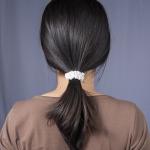 Silk Scrunchies For Hair 100% Mulberry Silk Ties For Curly Hair Scrunchies