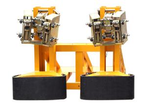 China DG1200 Twin Rim Grip Drum Handler Two Drums Double Eager-Grip Capacity 600Kg X2 on sale
