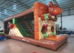 Lovely Obstacle Course Bounce House , Kids Inflatable Obstacle Course 3 X 9x 3m