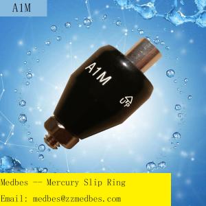 China Chinese Manufacturer Mercury Liquid Slip Ring Rotary Connector Conductive Ring 250A Chinese Conductive Connector Mercury factory