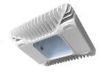 100-300W High Power LED Canopy Lights Meanwell Driver Low Light Attenuation
