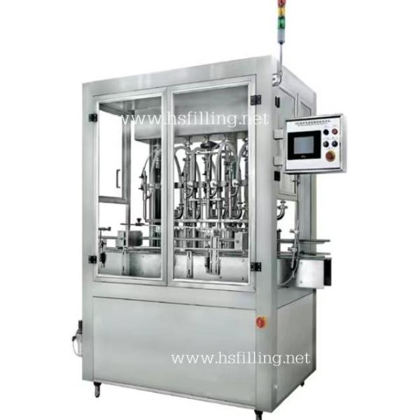 China PLC Control 1000bph Glass Jar Sauce Filling Machine 3.58kw factory