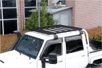 Black Akzo Nobel Powder Coated Universal Roof Rack Basket 4x4 Aluminum Alloy