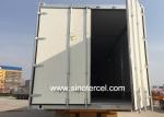 50T Box Semi Trailer 50000kgs Load Semi Truck Box Trailer