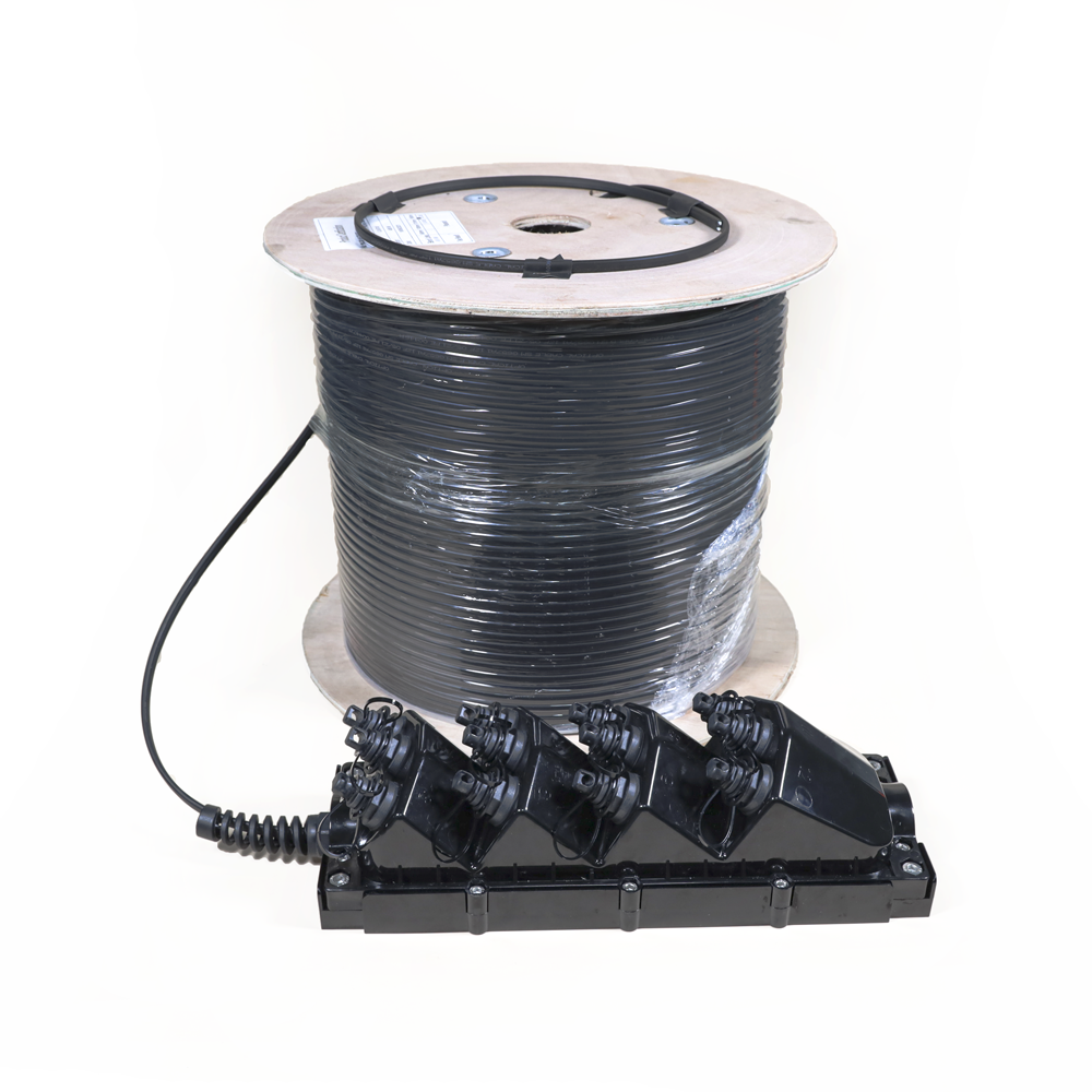 4 Port Waterproof Wall Mount Fiber Optic Splice Closure Enclosure For FTTX