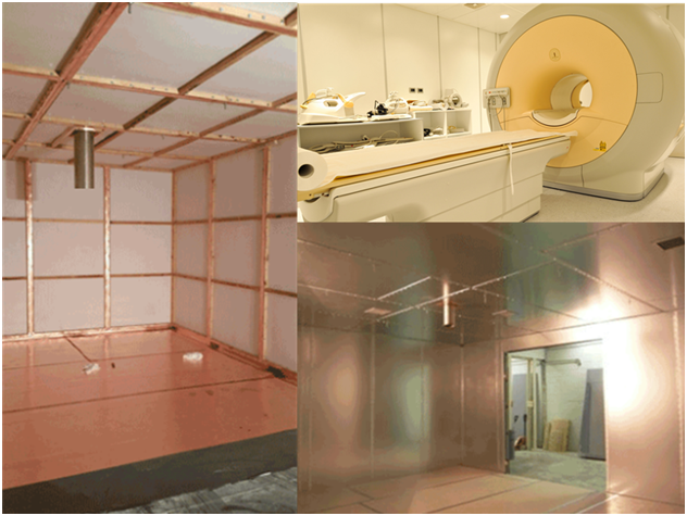 Width 1320mm MRI RF Room 3oz RA Copper Foil