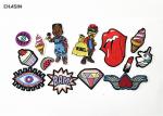Small Clothing Embroidery Patches Kids Eco Friendly Cute Embroidered Cloth