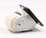 Cold Rolled Riveting Locking Swivel Casters Nylon6 For Semiconductor Equipment