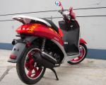16 Inch Tire Adult Gas Scooter 150cc Rear Brum Brake Cvt Forced Air Cooled