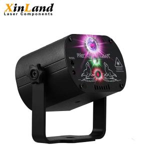 China Aluminum Housing Laser Party Light DJ Stage Lasers Night Light Projector USB Charging factory