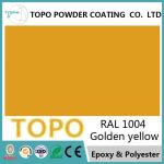 RAL 1004 Pure Polyester Powder Coating For Architecture Industry Weather