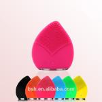 Waterproof Rechargeable Facial Cleansing Brush , Silicone Face Cleansing Brush