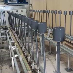 China Room Structures Floor Rail Coating Line Custom For Consistent Coating factory