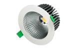 Opal Reflector 720LM 10.5W Bridgelux COB LED Down Light With 45°Die-cast