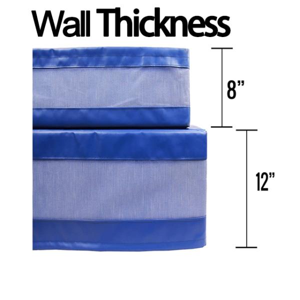 Washable Material Gymnastics Soft Hand Safety Mat For Round-Off Vaults