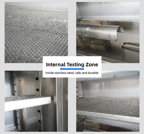 UV Radiation Durability Testing Equipment Temperature Accuracy ±0.5℃ Humidity