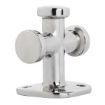 Mirror Polished AISI316 Stainless Steel Cross Bollard Marine Hardware Mast Cleat